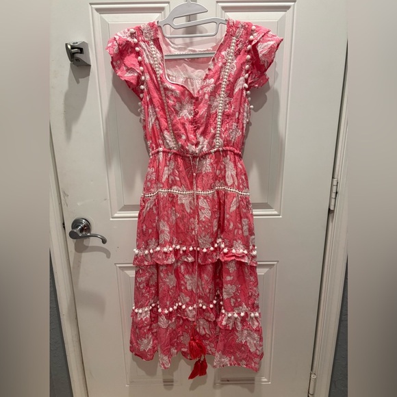 The Kemble shop CECE DEEP PINK POM POM DRESS - Picture 3 of 5